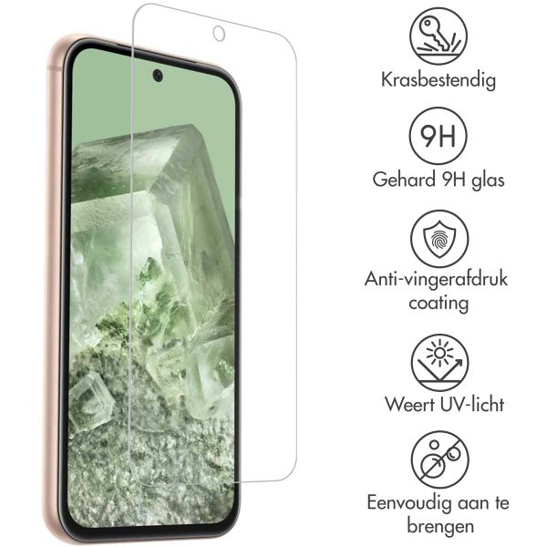 Accezz Gehard Glas Screenprotector 2-pack Google Pixel 8a
