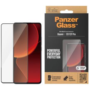 PanzerGlass Ultra-Wide Fit Anti-Bacterial Screenprotector Xiaomi 13T / 13T Pro