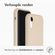 Accezz Liquid Silicone Backcover iPhone Xr - Stone