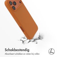 Accezz Liquid Silicone Backcover met MagSafe Apple iPhone 17 Pro Max - Oranje