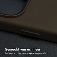 Accezz Vintage Leather MagSafe Backcover Apple iPhone 16 Pro Max - Rustic Brown