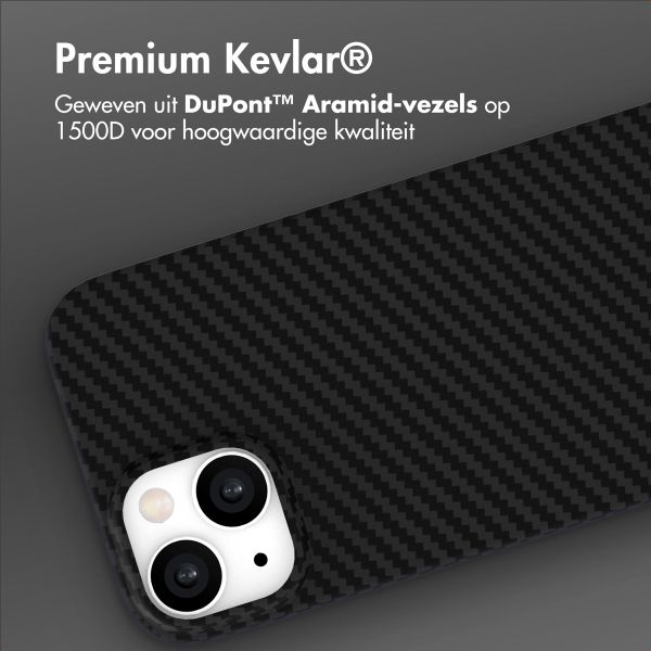 Accezz MagSafe Kevlar Backcover Apple iPhone 15 - Black