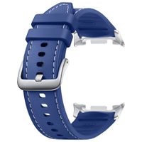 Samsung Originele Hybrid Vegan Leather Band Galaxy Watch 8 40/44 mm / Classic 46 mm - S/M/L - Navy