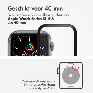 Accezz Screenprotector met applicator Apple Watch Series 4-6 / SE - 40 mm