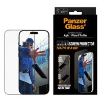 PanzerGlass Ultra Wide Fit FastFit in-a-box Screenprotector Apple iPhone 17 Pro Max