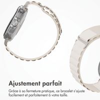 Accezz Nylon Alpine bandje Samsung Galaxy Watch Ultra 2 (2026) / Ultra (2024/2025) - Sterrenlicht