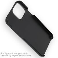 Ontwerp je eigen hardcase hoesje Apple iPhone 13 Pro Max - Zwart