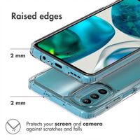 Accezz Xtreme Impact Backcover Motorola Moto G52 / G82 - Transparant