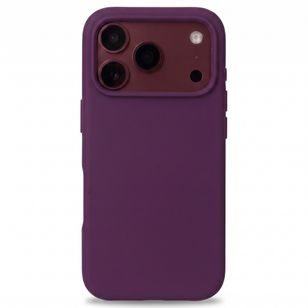 Accezz Liquid Silicone Backcover met MagSafe Apple iPhone 18 Pro Max / 17 Pro Max - Dark Cherry