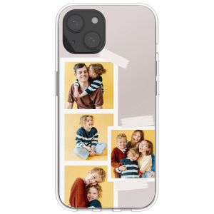 Gepersonaliseerd hoesje met filmrol N°1 iPhone 15 - Transparant