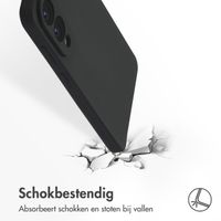 Accezz Liquid Silicone Backcover met MagSafe Samsung Galaxy S25 Edge - Donkerblauw