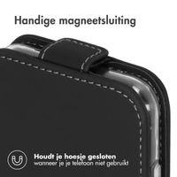 Accezz Flipcase Samsung Galaxy S25 FE - Zwart