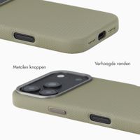 Accezz Mesh Backcover met MagSafe Apple iPhone 17 Pro - Donkergrijs