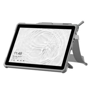 UAG Plasma Healthcare backcover met strap en schouderband Microsoft Surface Go / Go 2 / Go 3 / Go 4 - Wit / Grijs