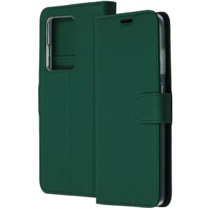 Accezz Wallet Softcase Bookcase Samsung Galaxy S20 Ultra - Groen