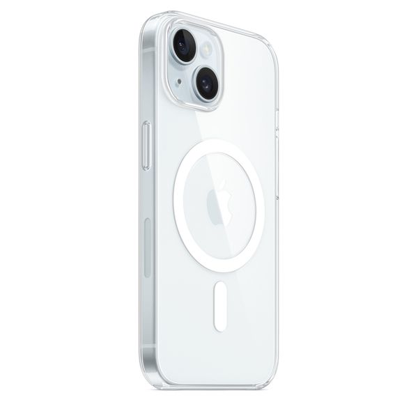 Apple Clearcase MagSafe Apple iPhone 15 - Transparant