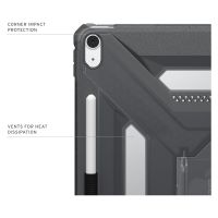 UAG Scout Plus Backcover met stand Apple iPad Air 13 inch (2026) M4 / (2025) M3 / (2024) M2 - Ash