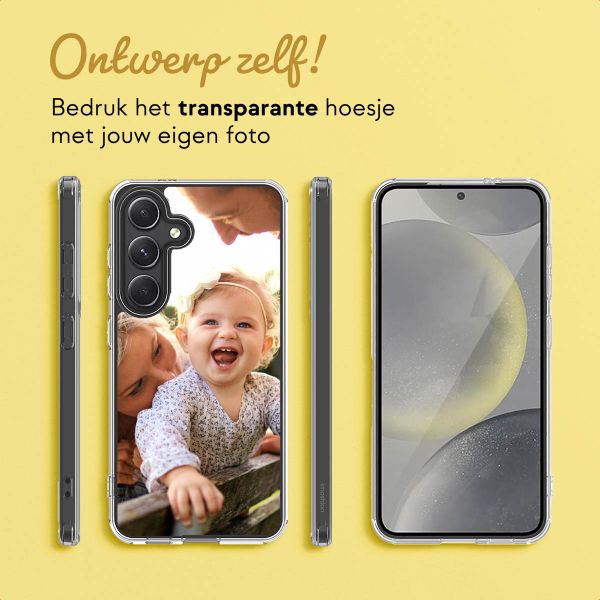 Ontwerp je eigen MagSafe Clear Case  Samsung Galaxy S24 - Transparant