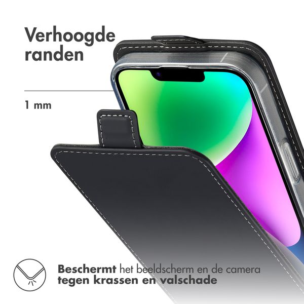 Accezz Flipcase Apple iPhone 14 - Zwart