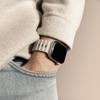 Accezz Ocean bandje Apple Watch | 44/45/46/49 mm - Sterrenlicht