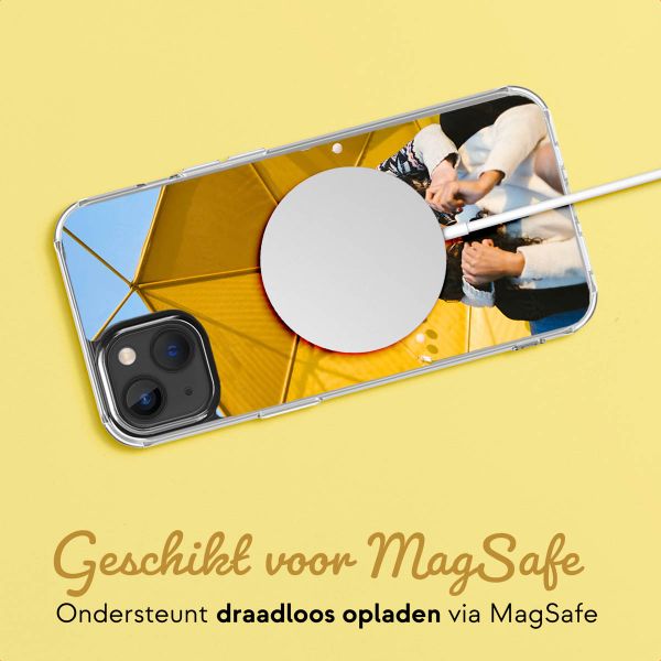 Ontwerp je eigen MagSafe Clear Case  Apple iPhone 13 - Transparant