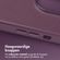 Accezz MagSafe Leather Backcover iPhone 14 Pro - Heath Purple