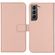 Selencia Echt Lederen Bookcase Samsung Galaxy S22 - Dusty Pink