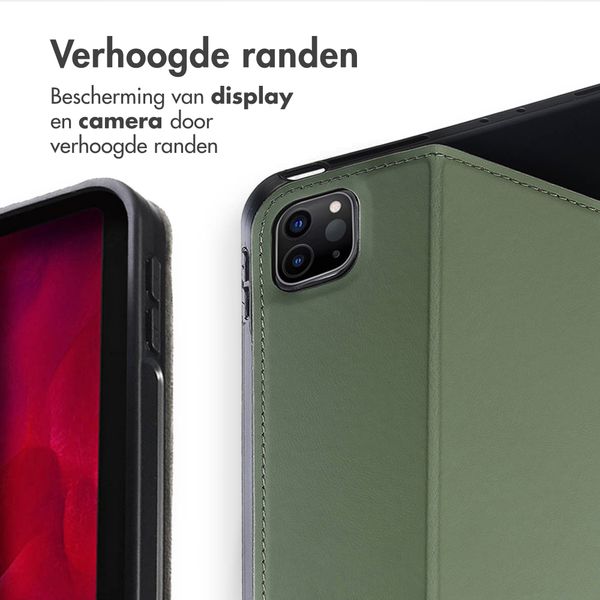 Accezz Classic Tablet Case Apple iPad Pro 12.9 (2020/2021/2022) - Groen