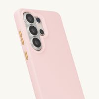 Selencia Rivièra MagSafe Backcover met afneembare haakjes Samsung Galaxy S26 Ultra - Sorbet Pink