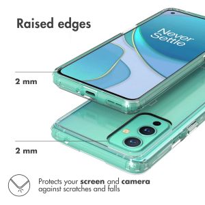 Accezz Xtreme Impact Backcover OnePlus 9 - Transparant