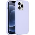 Accezz Liquid Silicone Backcover iPhone 13 Pro - Paars