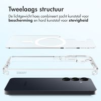 Accezz Xtreme Impact Backcover met MagSafe Samsung Galaxy S25 - Transparant
