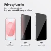 Accezz Gehard Glas Privacy Screenprotector + Applicator Samsung Galaxy S26