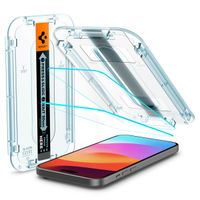 Spigen GLAStR EZ Fit Screenprotector + Applicator 2-pack Apple iPhone 16 / 15