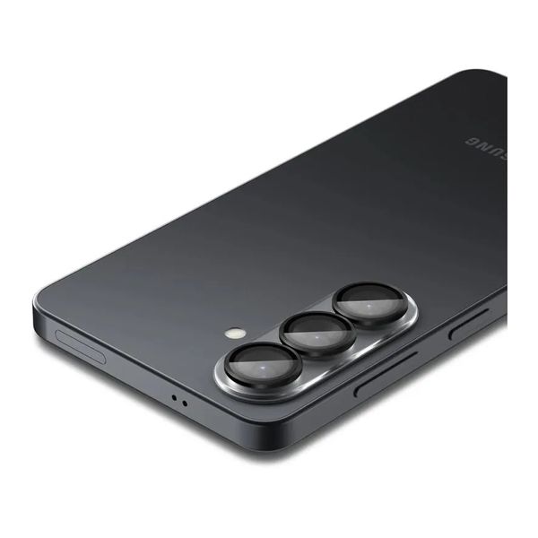 Spigen Optik Pro EZ Fit Lens Protector - Cameralens bescherming (2-pack) Samsung Galaxy S26 - Zwart