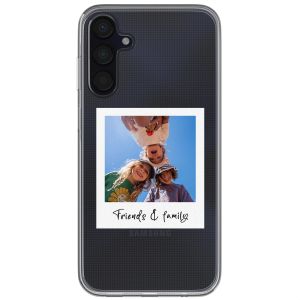 Gepersonaliseerd hoesje met polaroid Samsung Galaxy A15 - Transparant