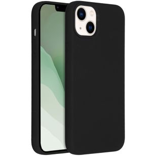 Accezz Liquid Silicone Backcover met MagSafe Apple iPhone 14 Plus - Zwart