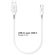 Accezz USB-C naar USB kabel - 0,2 meter - Wit