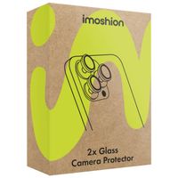imoshion 2 Pack Camera lens protector Apple iPhone 15 Pro / 15 Pro Max - Black Titanium