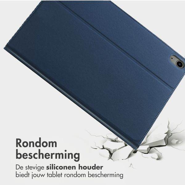 Accezz Classic Tablet Case Apple iPad 11 (2025) 11 inch A16 / iPad 10 (2022) 10.9 inch - Donkerblauw