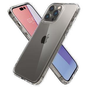 Spigen Ultra Hybrid Backcover iPhone 14 Pro Max - Transparant