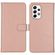 Selencia Echt Lederen Bookcase Samsung Galaxy A53 - Dusty Pink