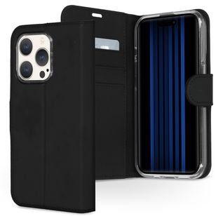 Accezz Wallet Softcase Bookcase Apple iPhone 15 Pro - Zwart