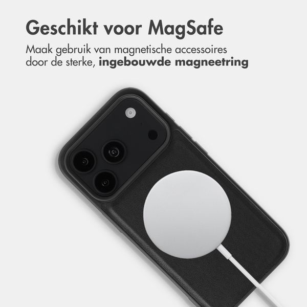 Accezz Edge Backcover met MagSafe Apple iPhone 18 Pro / 17 Pro - Zwart