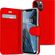 Accezz Wallet Softcase Bookcase iPhone 13 Pro - Rood