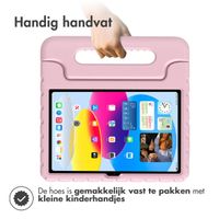 Accezz Kidsproof Backcover met handvat iPad 10 (2022) 10.9 inch - Lichtroze