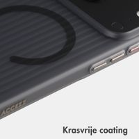 Accezz Lite Backcover met MagSafe | Fluted | Apple iPhone 18 Pro Max / 17 Pro Max - Smokey Matte