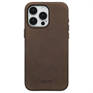 Accezz Vintage Leather Magsafe Backcover iPhone 15 Pro Max - Rustic Brown
