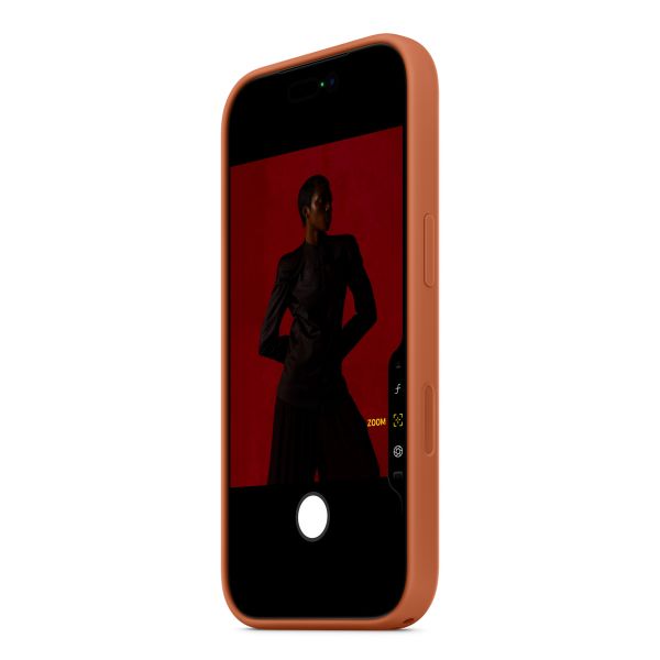 Apple Siliconenhoesje met MagSafe Apple iPhone 17 Pro Max - Terracotta