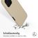 Accezz Liquid Silicone Backcover met MagSafe iPhone 16 Pro - Stone